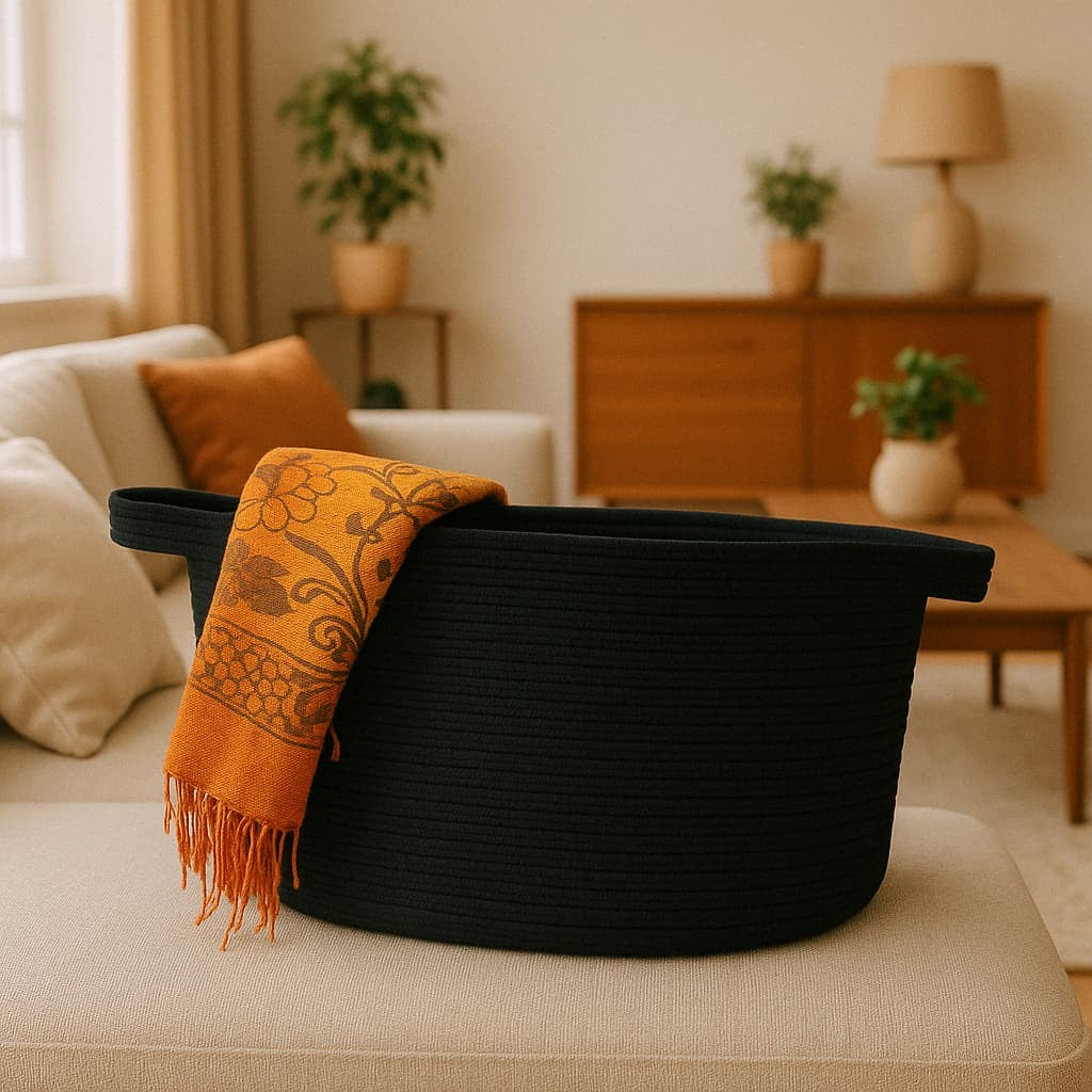 Obsidian Nest Basket
