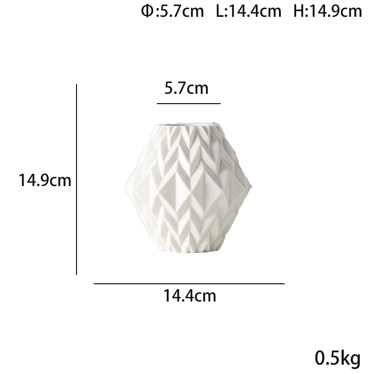 Atelier Blanc Ceramic Vase
