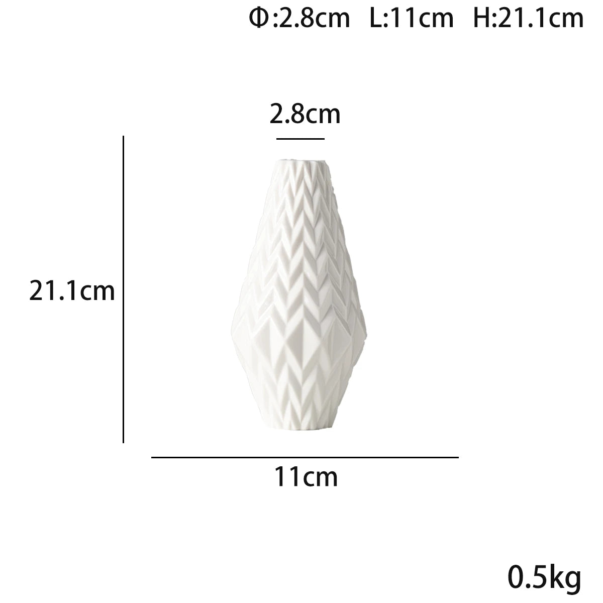 Atelier Blanc Ceramic Vase