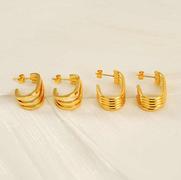 Marigold Layered Earrings