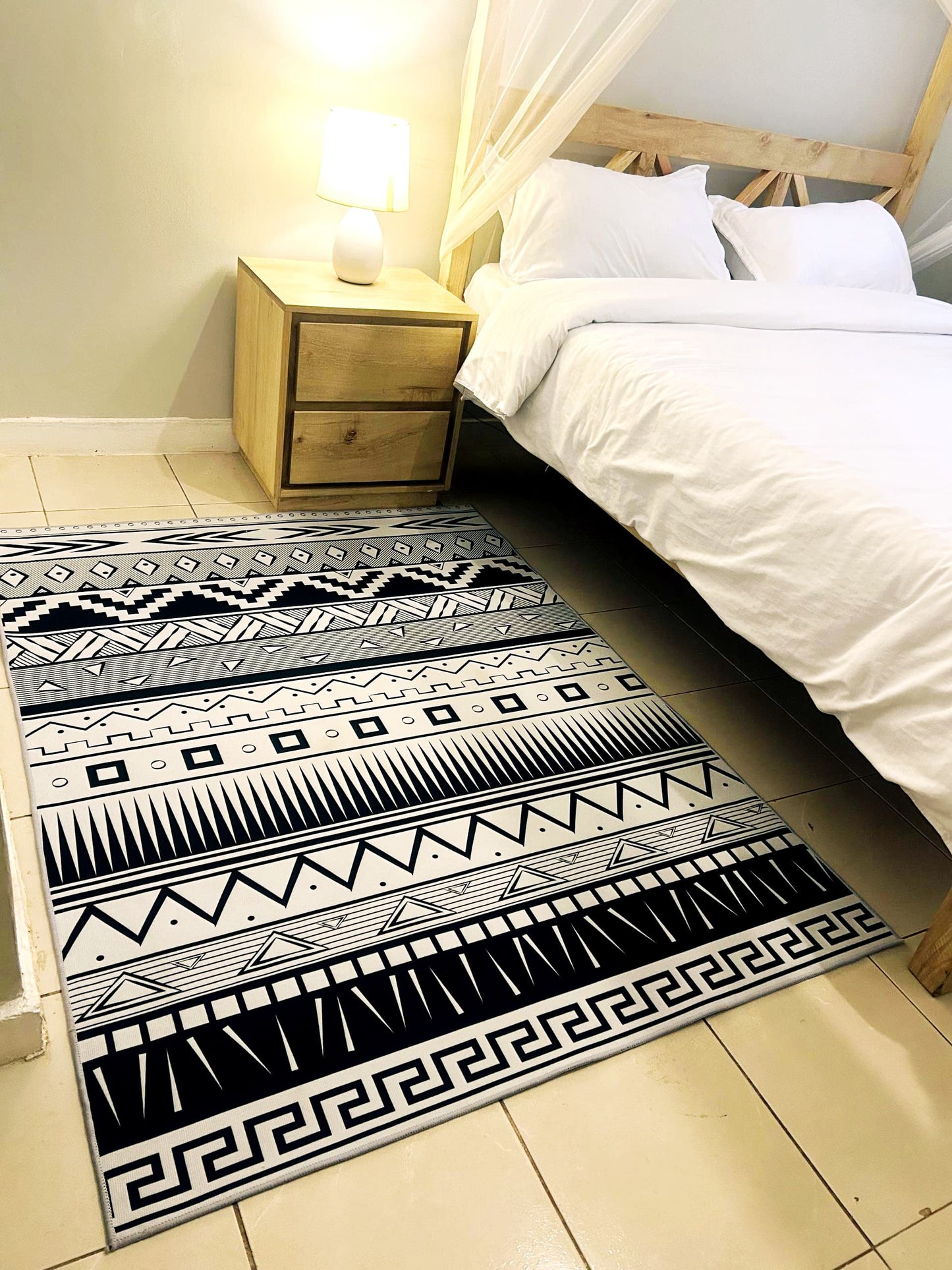 Monochrome Maze Carpets