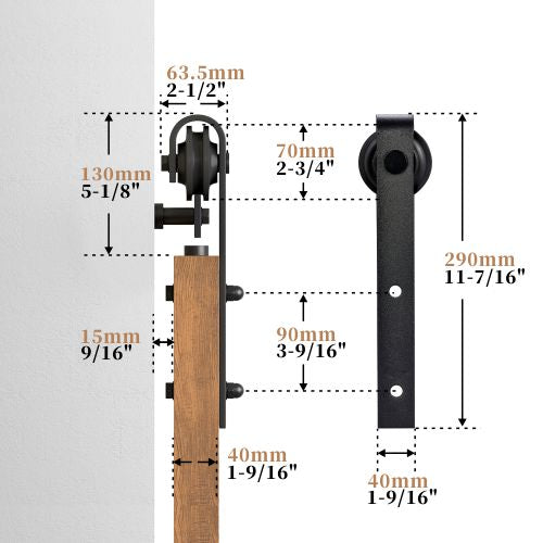 Valken Sliding Door Kit