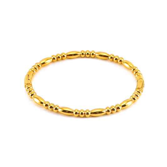 Bamboo bead bracelet