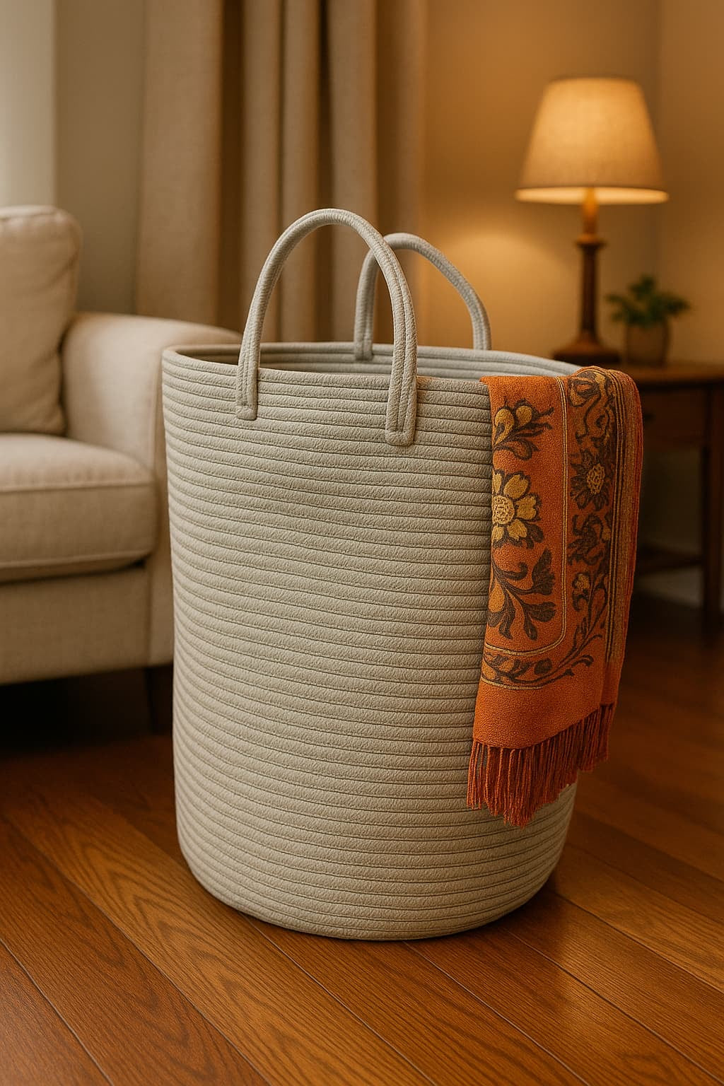 Serenity Stone Basket