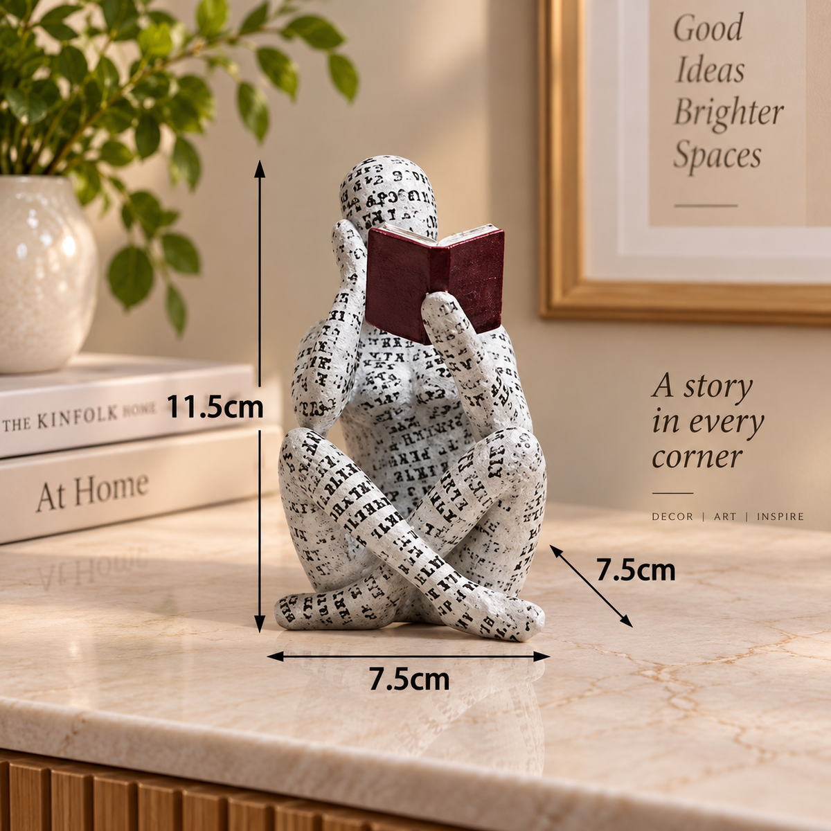 Lunaro Thinker Figurine