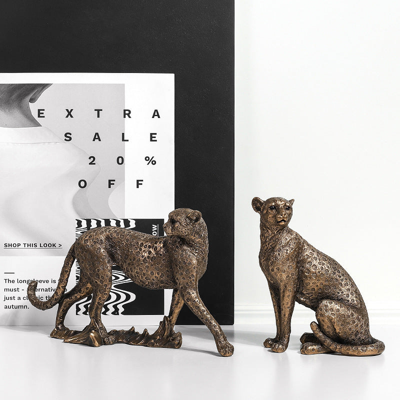 Zavaro Leopard sculpture