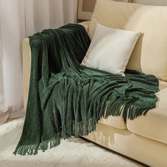 Fjellora Knitted Throw