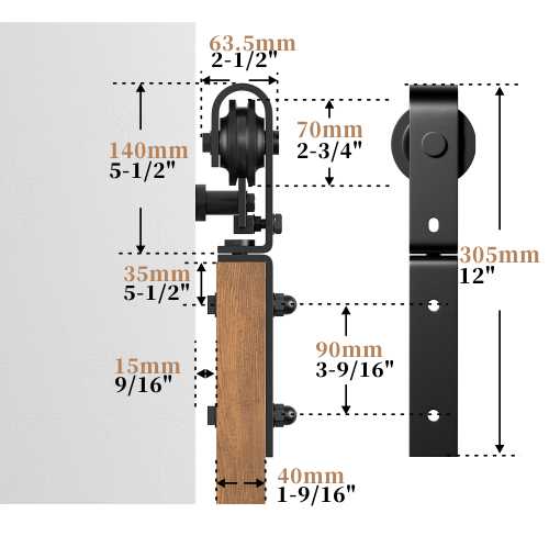 Atlas Bi-Fold Sliding Door Kit