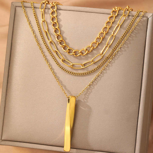 Persephone Strata Necklace