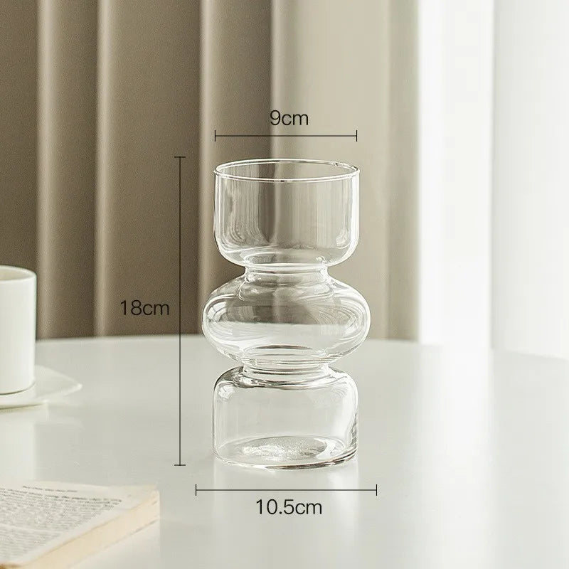 Virella Crystal Glass Vase