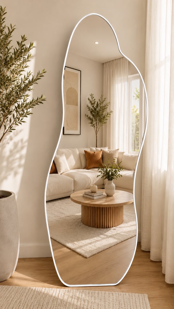 Ripple Reflections Mirror
