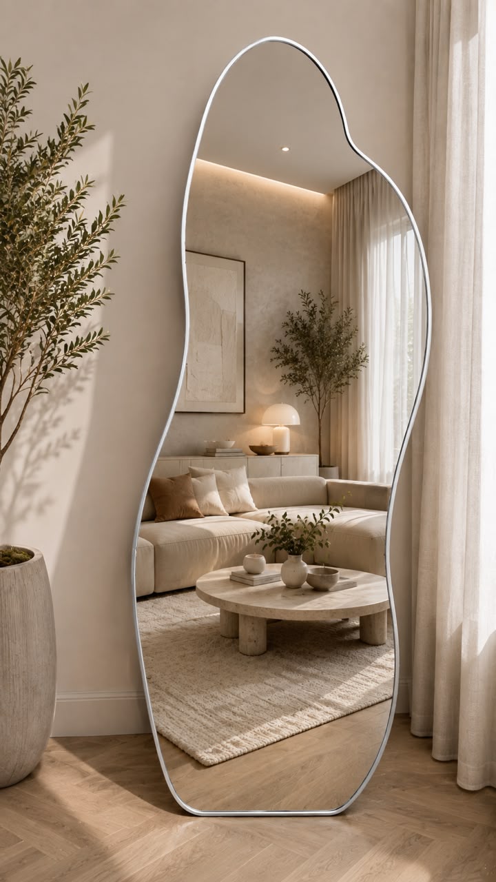 Ripple Reflections Mirror